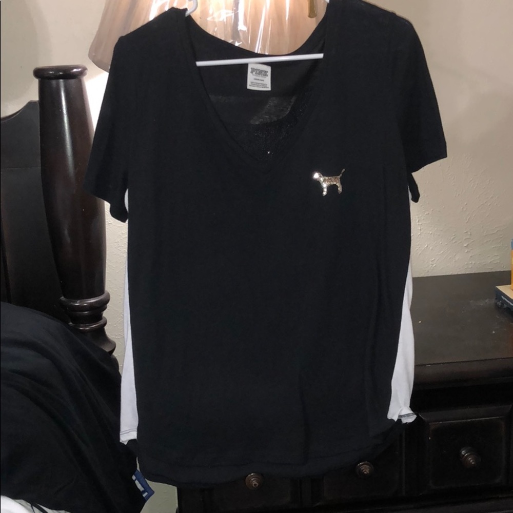 Pink bling shirt